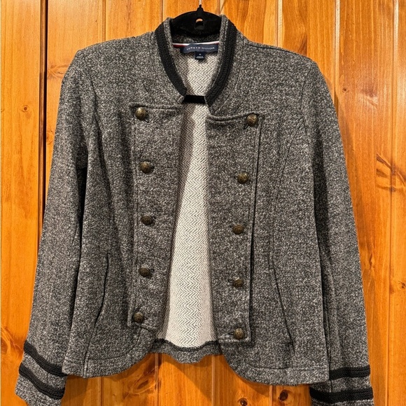 Tommy Hilfiger Jackets & Blazers - Tommy Hilfiger Women's Gray Bomber Jacket